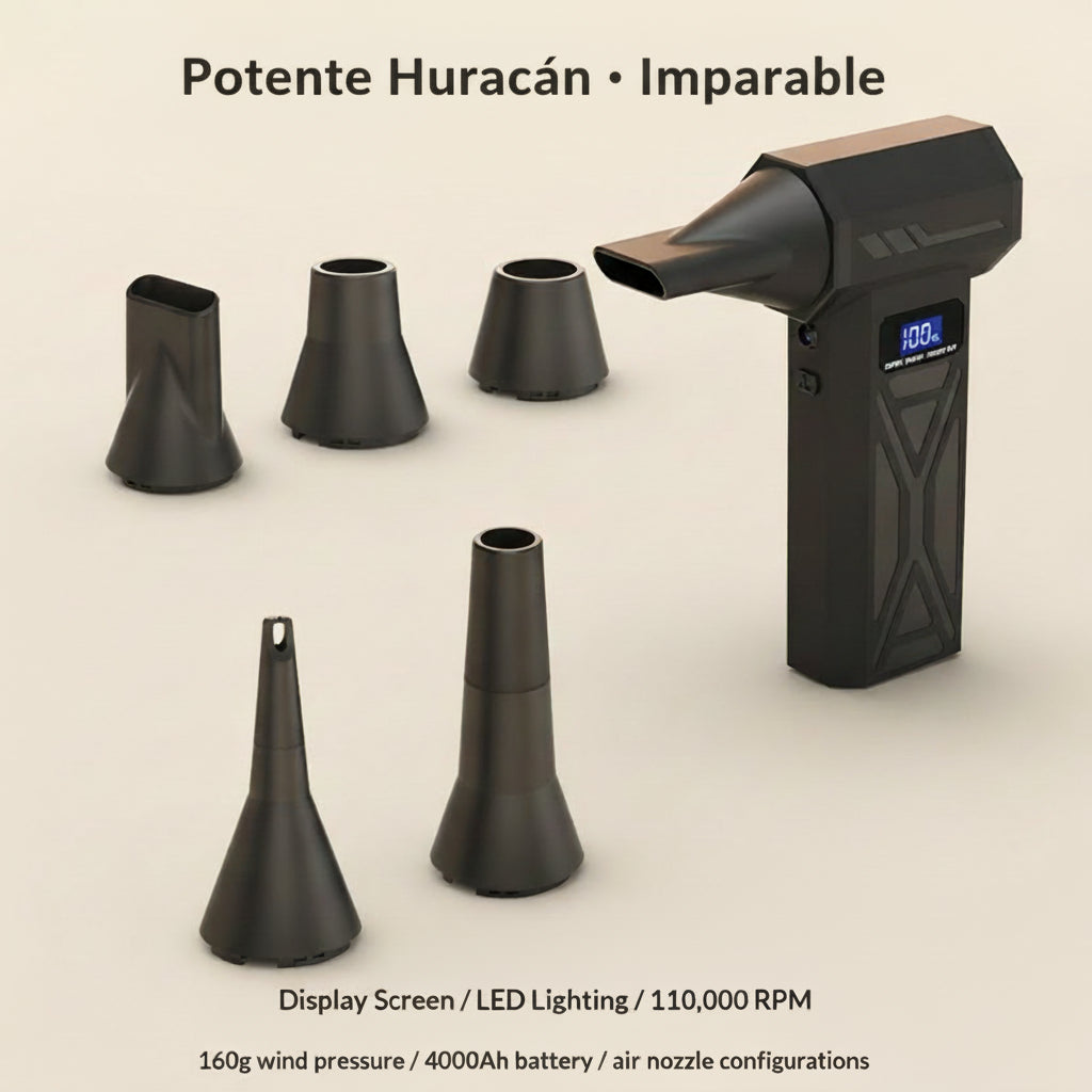 Turbina Hurricane Soplador y Aspirador
