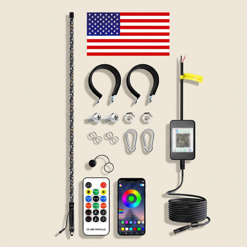 Látigo LED RGB Frontera™ RZR, CAN-AM