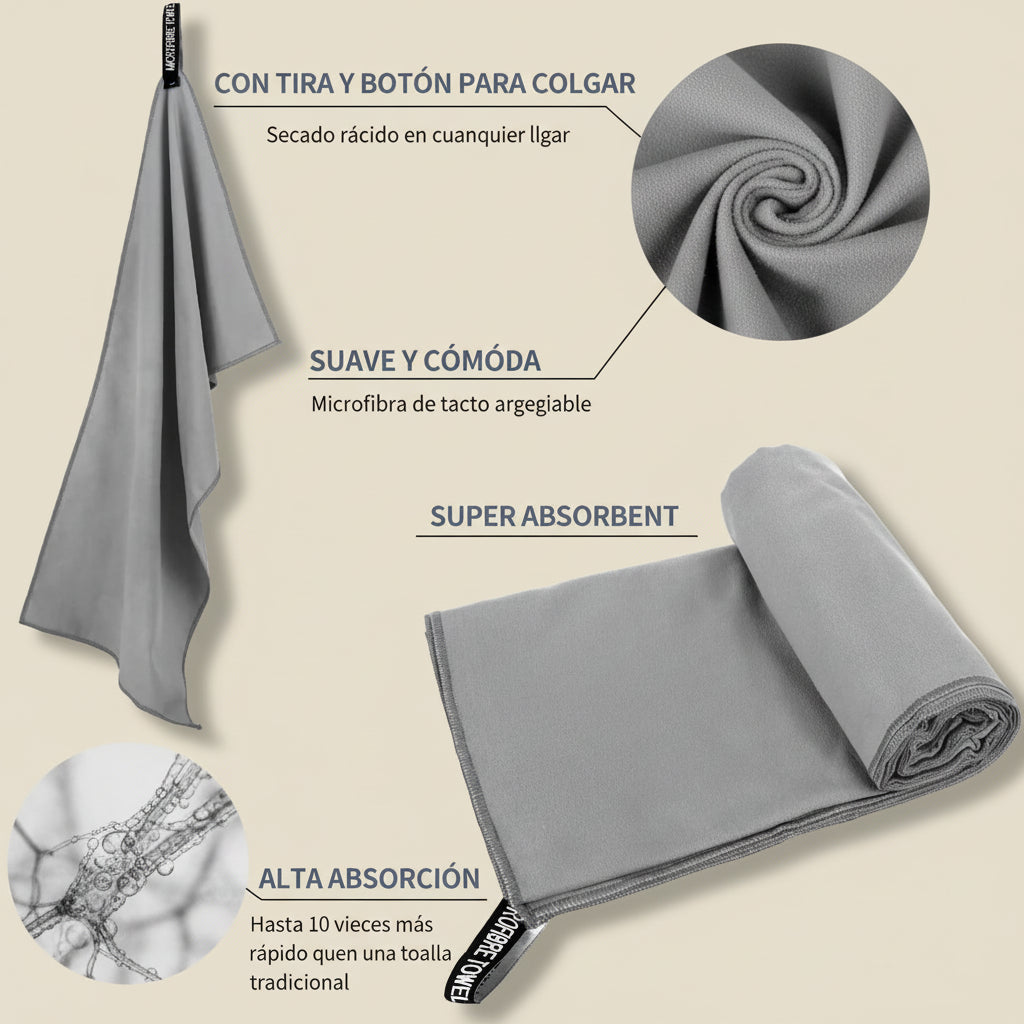Toalla Quick Dry Microfibra