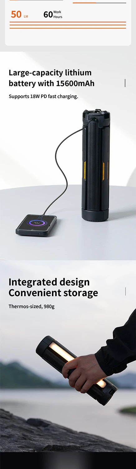 Linterna Tower Pro Expandible