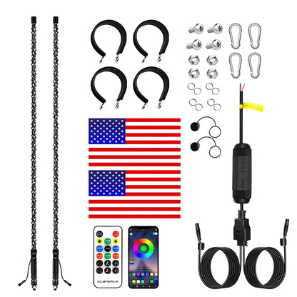 Látigo LED RGB Frontera™ RZR, CAN-AM