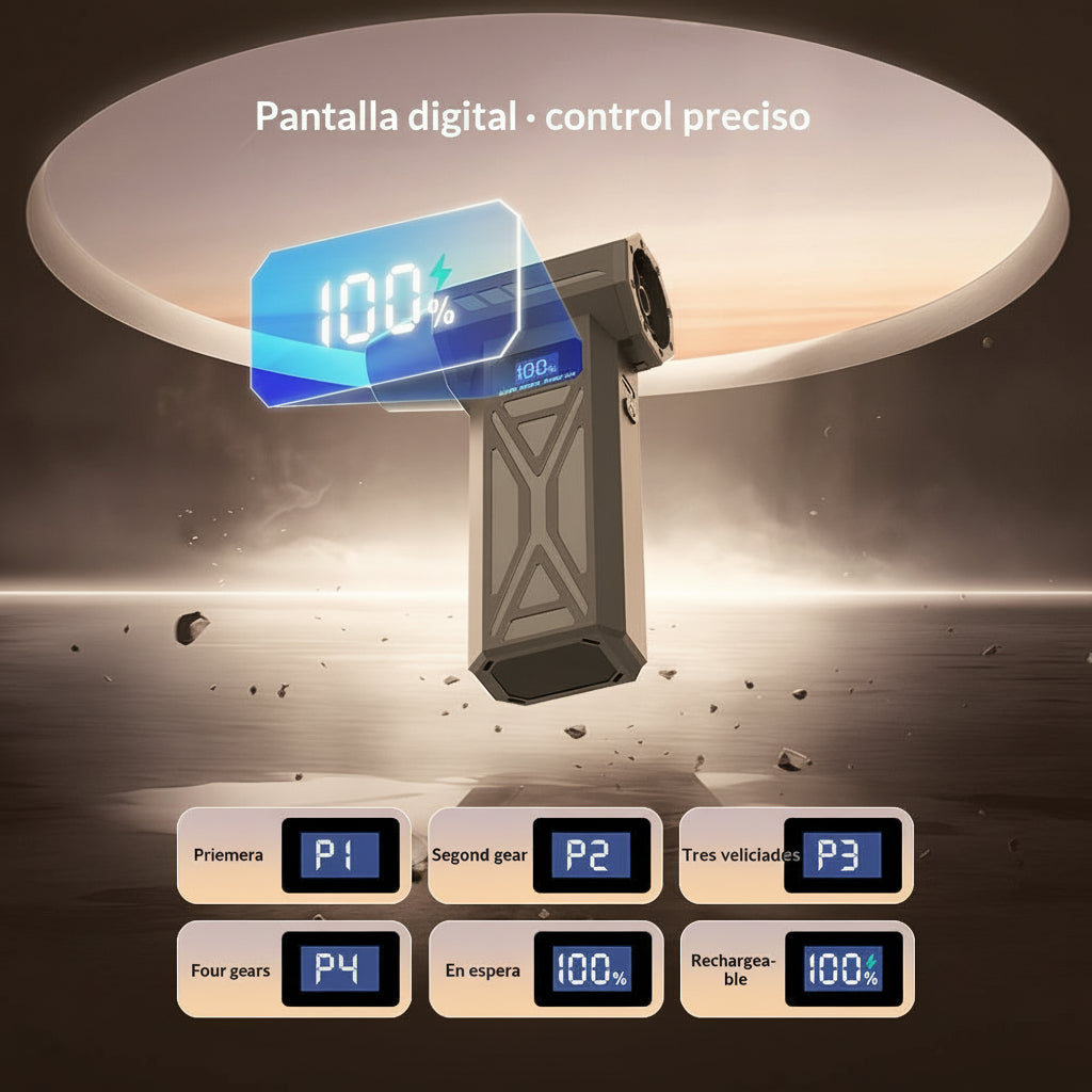 Turbina Hurricane Soplador y Aspirador