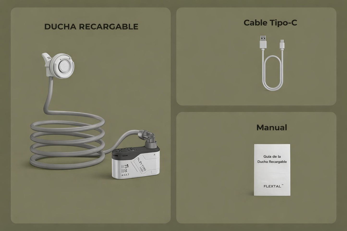 Ducha Portable Flextail-Max IPX7