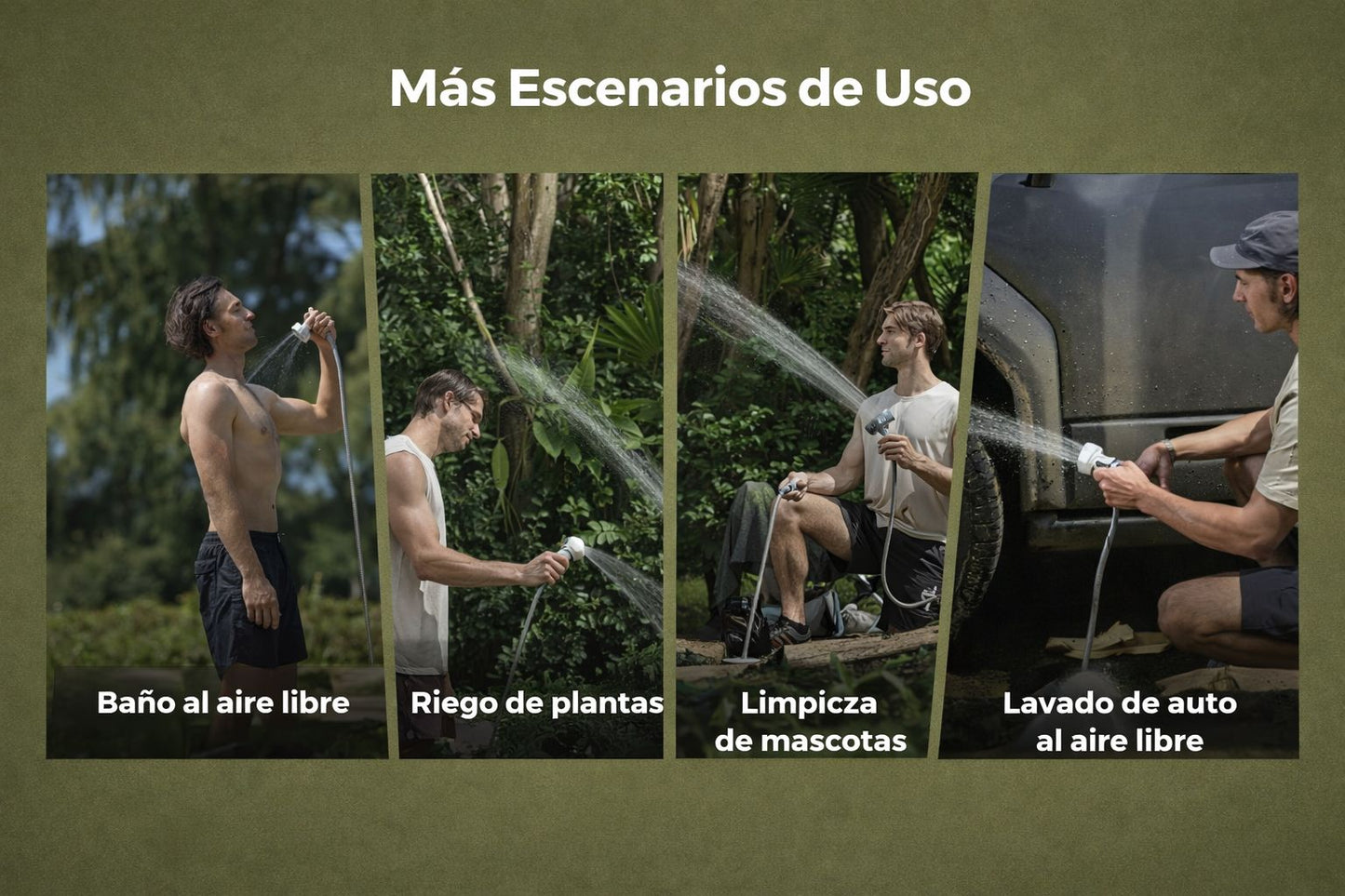 Ducha Portable Flextail-Max IPX7